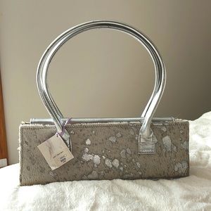 Julia Feldman gray/metallic Purse